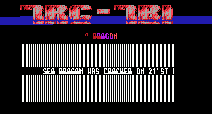 Sea dragon Title Screen